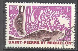 Saint Pierre Et Miquelon: Yvert N° 391°; Phoques; Voir Scan - Used Stamps