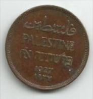 Palestine 1 Mil 1927. - Andere - Azië