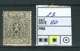 N° 23  X  / 1866-67 - 1866-1867 Petit Lion