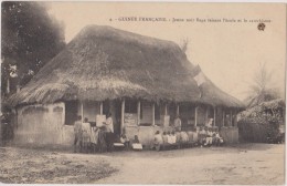 AFRIQUE Occidentale Française,AOF,guinée Française De 1901 à 1957,cour De Catéchisme Par Jeune Noir Baga,rare - Guinea