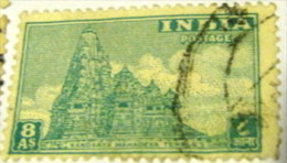 India 1949 Kandarya Mahadeva Temple 8a - Used - Oblitérés
