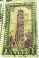 India 1949 Victory Tower Chittorgarh 1re - Used - Used Stamps