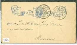 BRIEFSTUKJE Van POSTBLAD Uit 1897 Van MIDDELBURG Naar POORTVLIET   (9569) - Storia Postale