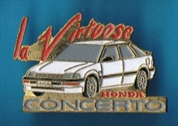 PIN´S //   . HONDA CONCERTO LA VIRTUOSE - Honda