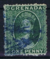 Grenada 1861,  Yv Nr 1 A   (vert Bleu) Used  Signed/ Signé/signiert/ Approvato BRUN - Grenada (...-1974)