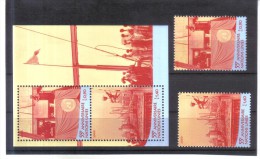 SCH 1523  VEREINTE NATIONEN UNO GENF  2000 MICHL  391/92 Und BLOCK 13   POSTFRISCH - Unused Stamps