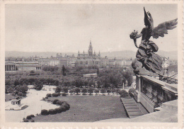 AK Wien - Blick Von Der Neuen Hofburg - Volksgarten - Parlament - Rathaus (11281) - Ringstrasse