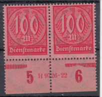 Repubblica Di Weimar - Dienstmarken - Mi. 74 ** HAN 9726.22 - Dienstmarken