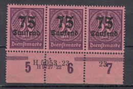 Repubblica Di Weimar - Dienstmarken - Mi. 91 ** HAN 5053.23-9727.22 - Service