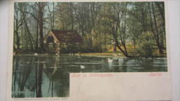 AK Teplitz, Teich Mit Schlossgarten (Teplice - Tschechien) Um 1900 - Boehmen Und Maehren