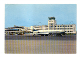 Nice: La Caravelle Air France Et L' Aeroport De Nice Cote D' Azur (15-198) - Aeronautica – Aeroporto
