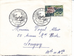 Vittel ,enveloppe Expo Vittel 1963 - Hydrotherapy