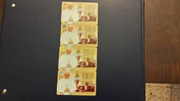 Brasil-bendito Do Senhor-(20,30,50,75)-(4cards)-used+2 Card Prepiad Free - Vatican