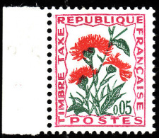 TAXE   N°  95  -     Fleurs Des Champs  Centaurée  5c   -  NEUF ** Bord De Feuille - 1960-.... Neufs