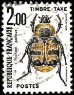 FRANCE  1982  - Taxe 107    - Trichius Gallicus  -  Oblitéré - 1960-.... Gebraucht