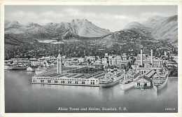 234447-Hawaii, Honolulu, Aloha Tower & Harbor, Curteich No 0B804-N - Honolulu