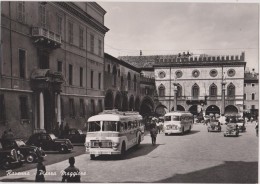 Carte Postale Italienne,italie,italia,E MILA  ROMAGNA,RAVENNA ,piazza Maggiore,bus,carabinier,p Olicier,fete,rare - Ravenna