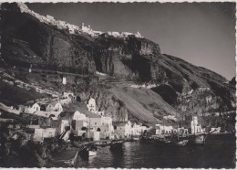 Carte Photo 1939,santorin,ile De Grèce ,mer égée,archipel Volcanique,reste De Kallistée,ruines Minoennes,vue Sur Le Port - Greece