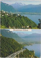 SUISSE,SWITZERLAND,SVIZZE RA,SCHWEIZ,HELVETIA,SWISS ,VAUD,MONTREUX,IL Y A  37ANS,TERRITET,riviera Paysd´enhaut,pont,viad - Montreux