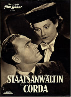 Illustrierte Film-Bühne  -  "Staatsanwältin Corda"  -  Mit Ingeborg Egholm  -  Filmprogramm Nr. 2300 Von Ca. 1953 - Zeitschriften