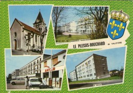 Y49 / DEPT 95 CPSM 1970 LE PLESSIS BOUCHARD  VOYAGEE  VOIR DOS - Le Plessis Bouchard