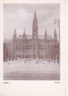 AK Wien - Rathaus - Serie "Verwüstetes Wien" (11287) - Ringstrasse