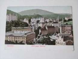 AK 1910 Österreich / Tschechien. Karlsbad. Blick Gegen Westend. - Czech Republic