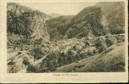 Thusis Suisse Schweiz Graubünden Mit Wohnhäuser Piz Curver Um 1920 - Thusis