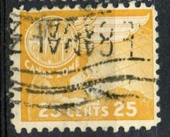Canal Zone 1958 25 Cent Air Mail Issue #C30 - Zona Del Canale / Canal Zone