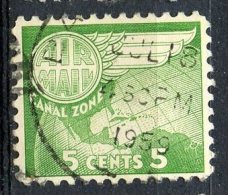 Canal Zone 1958 5 Cent Air Mail Issue #C27 - Kanalzone