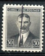 Canal Zone 1928 30 Cent Sydney Williamson  Issue #113 - Kanalzone