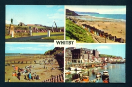 ENGLAND  -  Whitby  Multi View  Unused Postcard As Scan - Whitby