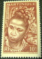 Martinique 1947 Woman 10c - Mint - Ungebraucht