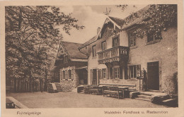 AK Fichtelgebirge Waldstein Forsthaus Restaurant Waldsteinhaus Zell Weissenstadt - Marktredwitz