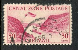 Canal Zone 1941 30 Cent Air Mail  Issue #C12  Cristobel Cancel - Canal Zone