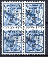 SPM Saint Pierre Et Miquelon Taxe N° 48  Oblitéré Cote  400,00 Euro Au Tiers De Cote - Postage Due