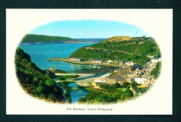 WALES  -  Lower Fishguard  The Harbour  Unused Postcard As Scan - Pembrokeshire