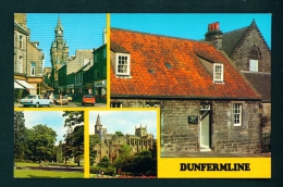 SCOTLAND  -  Dunfermline  Multi View  Postcard As Scans (writing On Reverse) - Fife