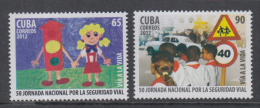 2012.18 CUBA 2012 MNH TRANSITO. CHILDREN DRAWING. DIBUJOS INFANTILES - Ongebruikt