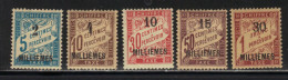 ALEXANDRIE N° Taxes 1 à 13 * Sauf 12 - Unused Stamps