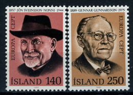1980 - EUROPA CEPT - ISLANDA - ICELAND - ISLANDE - Mi. 552/553 - MNH - (V16012015...) - Unused Stamps