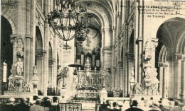 CPA 56 SAINTE ANNE D AURAY INTERIEUR DE LA BASILIQUE LE CHOEUR ET LES AUTELS DU TRANSEPT - Sainte Anne D'Auray