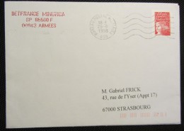 Bureau Postal Militaire 630 De BANGUI (Centrafrique) - Opération MINURCA (ONU) - Bolli Militari A Partire Dal 1900 (fuori Dal Periodo Di Guerra)