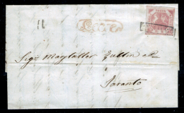 Lecce-00386b - Piego (con Testo) Del 12 Agosto 1858 - - Naples
