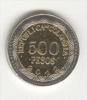 500 Pesos Colombie "Rana De Cristal" 2012 Bi-métallique / Bimetalic UNC - Kolumbien