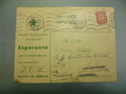 ESPERANTO - ESTRELA VERDE - Lettres & Documents