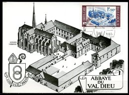 BE   1386    ---    Abbaye De Val Dieu  --  Obl. Charneux - 1961-1970