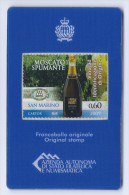 2013 SAN MARINO  "I VINI DI SAN MARINO: MOSCATO SPUMANTE" CALAMITA CARD - Plaatfouten En Curiosa