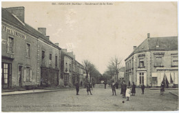 72 - Brûlon (Sarthe) - Boulevard De La Gare - Brulon