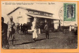 Lulanguru La Gare German East Africa Belgian Occ 1918 Postcard - Altri & Non Classificati